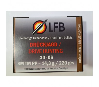 LFB .30-06 DRIVE HUNTING 14.3 g (10) Krogelno strelivo