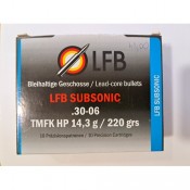 LFB .30-06 SUBSONIC 14.3 g (10) Krogelno strelivo