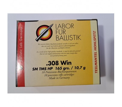 LFB .308 WIN. SM TMS HP 10,7 g / 165 grs Krogelno strelivo