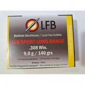 LFB .308 WIN. LFB SPORT LONG RANGE 9,0 g / 140 grs Krogelno strelivo