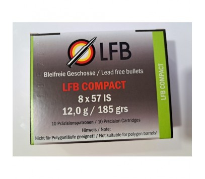 LFB 8X57 IS COMPACT 12,0 g / 185 grs Krogelno strelivo