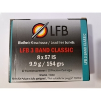 LFB 8X57 IS LFB 3 BAND CLASSIC 9,9 g / 154 grs Krogelno strelivo