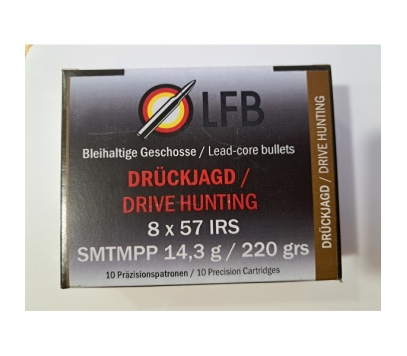 LFB 8X57 IRS DRIVE HUNTING SMTMPP 14,3 g / 220 grs Krogelno strelivo