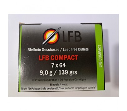 LFB 7X64 COMPACT 9.0 g / 139 grs Krogelno strelivo
