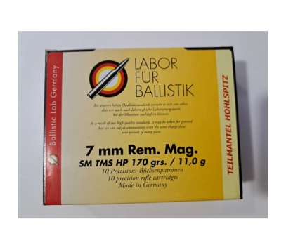 LFB 7 MM REM. MAG. 11,0 g / 170 grs Krogelno strelivo