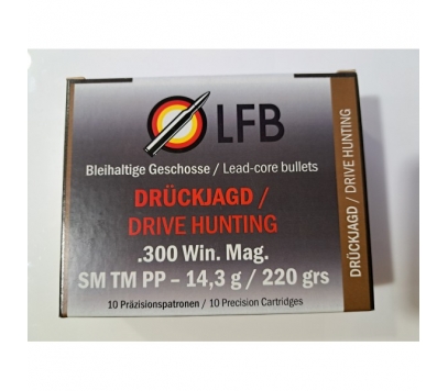 LFB .300 WIN. MAG. 14,3 g / 220 grs Krogelno strelivo