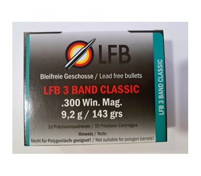 LFB .300 Win. Mag. 3 BAND CLASSIC 9.2 g (10) Strelivo za puške