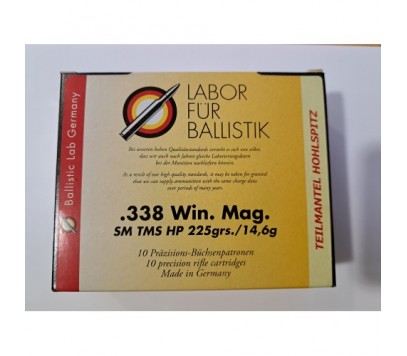 LFB .338 WIN SOLID 14.6 g / 225 grs Krogelno strelivo