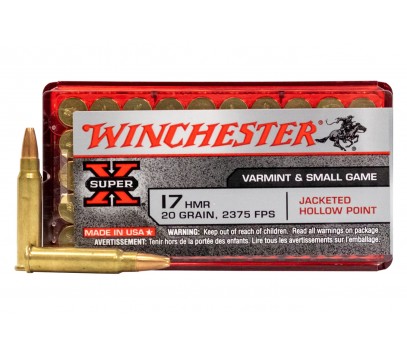 Winchester .17 HMR Super X JHP 1.3 g (50)