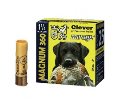 Clever Mirage MAGNUM 360 20/76 36 g 0 SEMIBUCKSHOT (25) Šibreno strelivo
