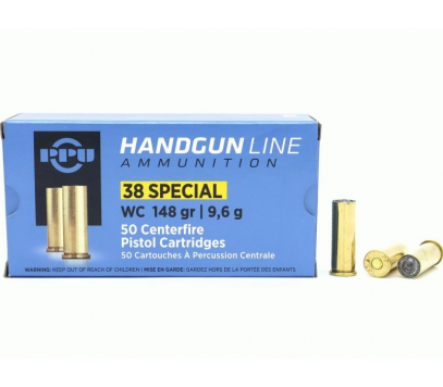 PPU .38 SPEC. WC 9.6 g (50)