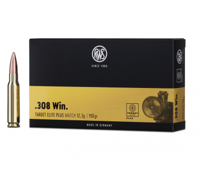 RWS .308 Win. TARGET ELITE PLUS 12.3 g (20) Strelivo za puške