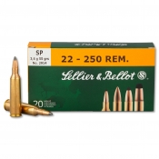 Sellier&Bellot 22-250 Rem. SBT 3.6 g (20) Strelivo za puške