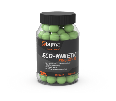 Byrna EKO kinetični naboji kalibra .68 (95) Airsoft kroglice