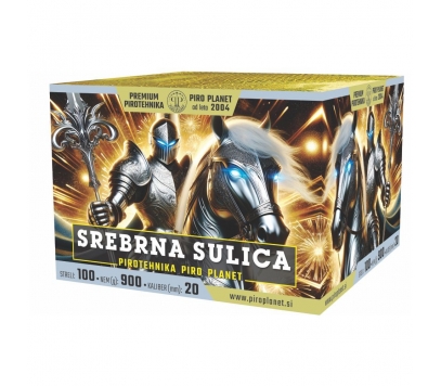Srebrna sulica - 100 strelna baterija Ognjemetne baterije