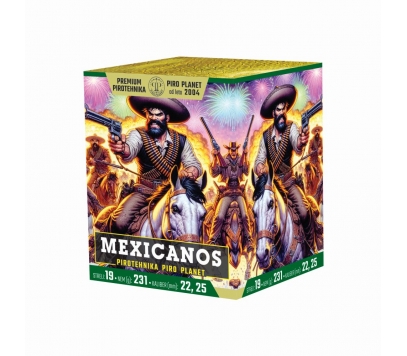 MEXICANOS - 19 strelna baterija Ognjemetne baterije