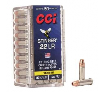 CCI .22 LR STINGER 2.07 g (50) Strelivo na robni vžig