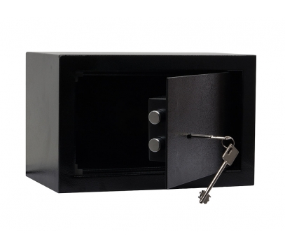 Pištolski trezor z elektronskim in mehanskim zaklepanjem 