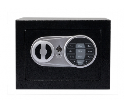Trezor z mehanskim in elektronskim zaklepanjem 15x23x17 Trezorji