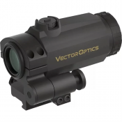 Vector Maverick-III 3x22 Magnifier MIL – 3x povečevalnik za rdečo piko (Flip Mount) Optika in daljnogledi