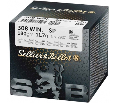 Sellier&Bellot .308 WIN SP 11.7 g (50)