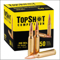 TTOPSHOT COMPETITION .308 WIN. FMJ 9.6 g (50) Strelivo za puške