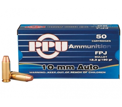 PPU 10MM AUTO FPJ 12.3 g (50)