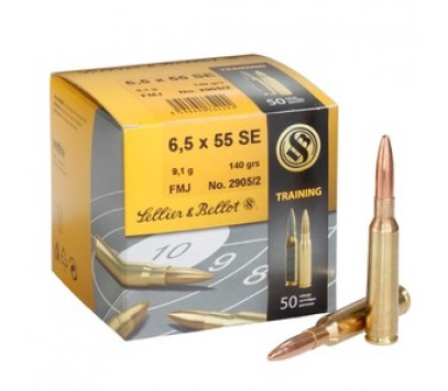 Sellier&Bellot 6.5X55 SE FMJ 9.1 g (50)