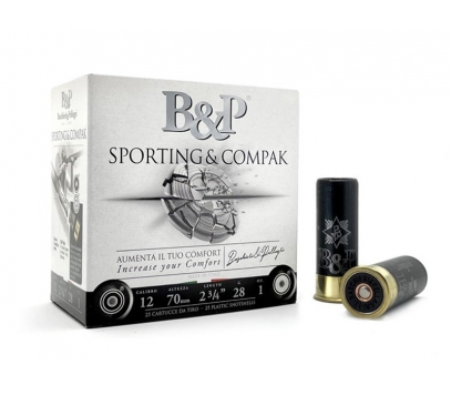 Baschieri&Pellagri SPORTING & COMPAK LR 12/70 28 g (7.5) (25) Šibreno strelivo